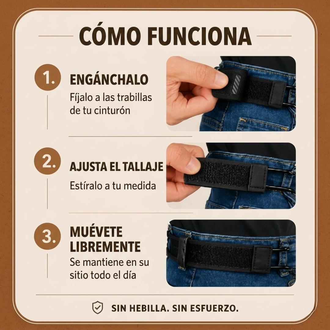 HokoFit™ Cinturón sin Hebillas
